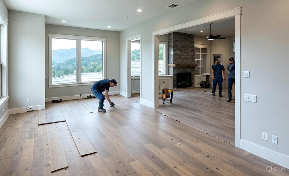 Final Flooring Installation – Bringing the 100% Improvement Vision to Life